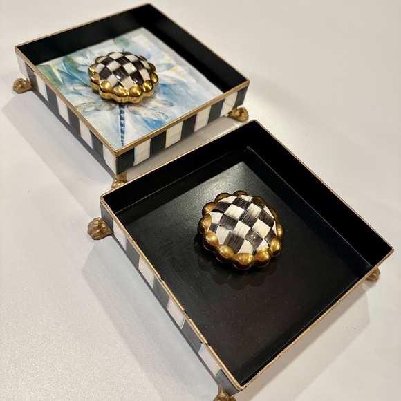 Courtly Check Napkin Set - Picture 3 of 5